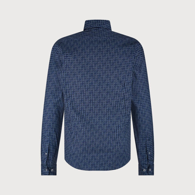 Blue Industry Het gestipte overhemd | 6002.52-NAVY large