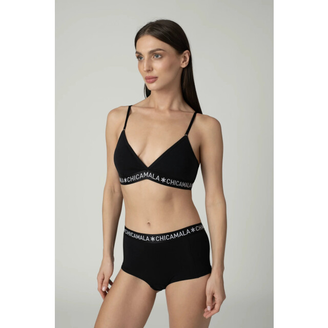 Muchachomalo Dames 1-pack triangle top effen 1217BASIC02 large