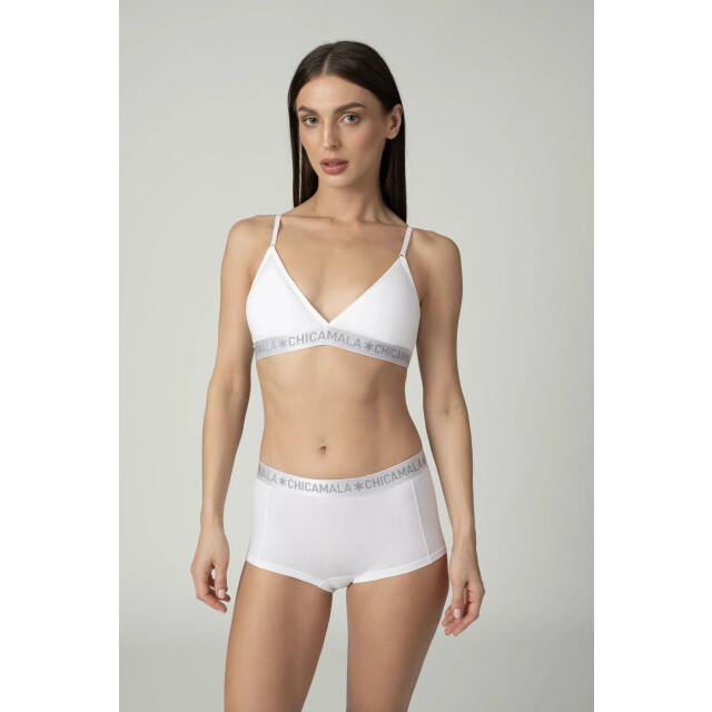 Muchachomalo Dames 1-pack triangle top effen 1217BASIC01 large