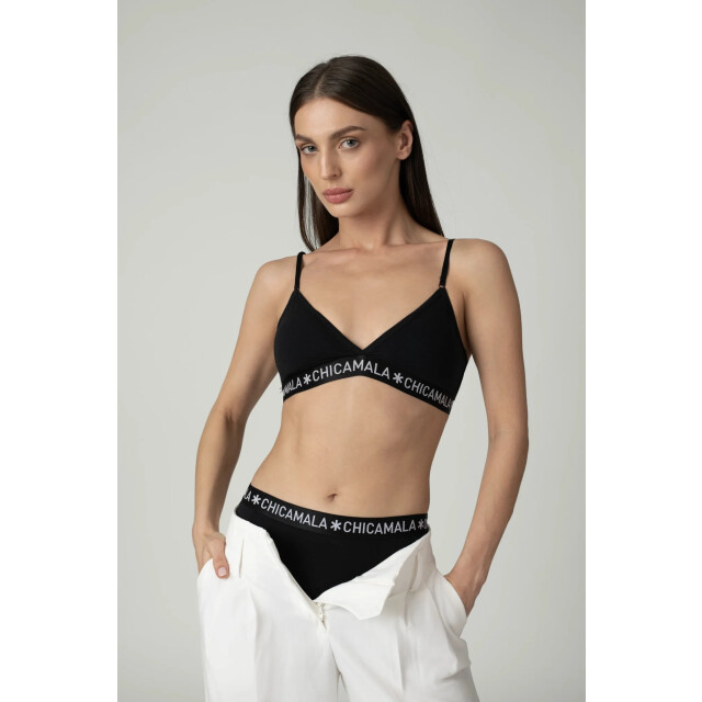 Muchachomalo Dames 1-pack triangle top effen 1217BASIC02 large