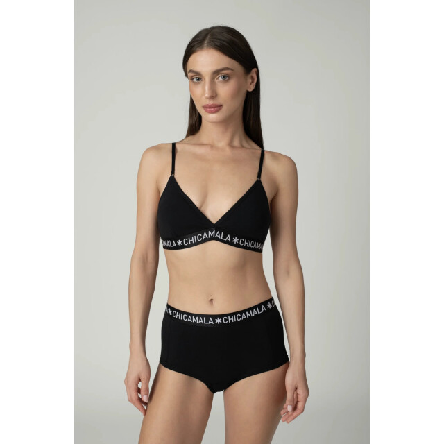 Muchachomalo Dames 1-pack triangle top effen 1217BASIC02 large