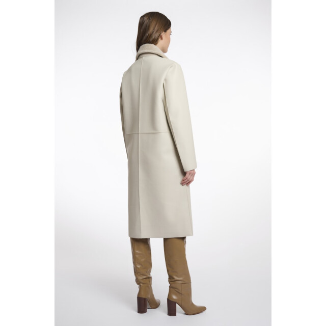 Rino & Pelle reversible long coat tatiana.7002512 birch 06118.829.0005 large