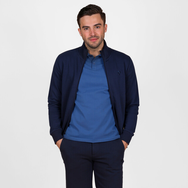 Q1905 Sweatvest blokland donker QM2653063-695-1 large