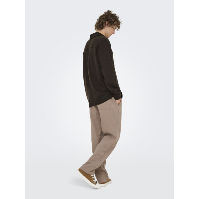 Only & Sons onsnewkodyl overshirt sweat noos 22021279 mulch 05631.840.0093 large