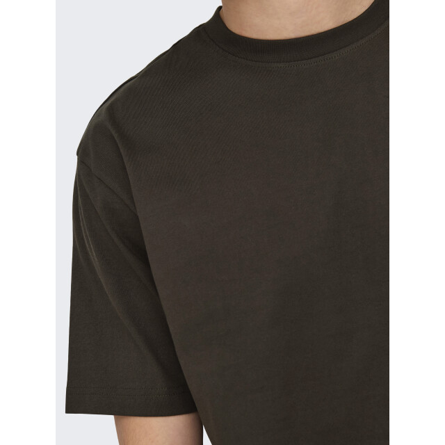 Only & Sons onsfred life rlx ss tee noos 22022532 mulch 05011.840.0149 large