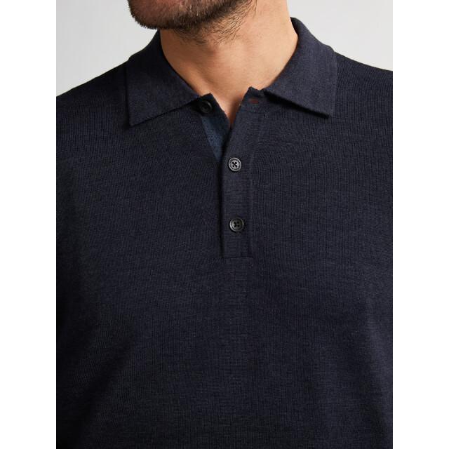 Petrol Industries men knitwear polo m-3050-kwc204 5092 royal 05311.261.0072 large