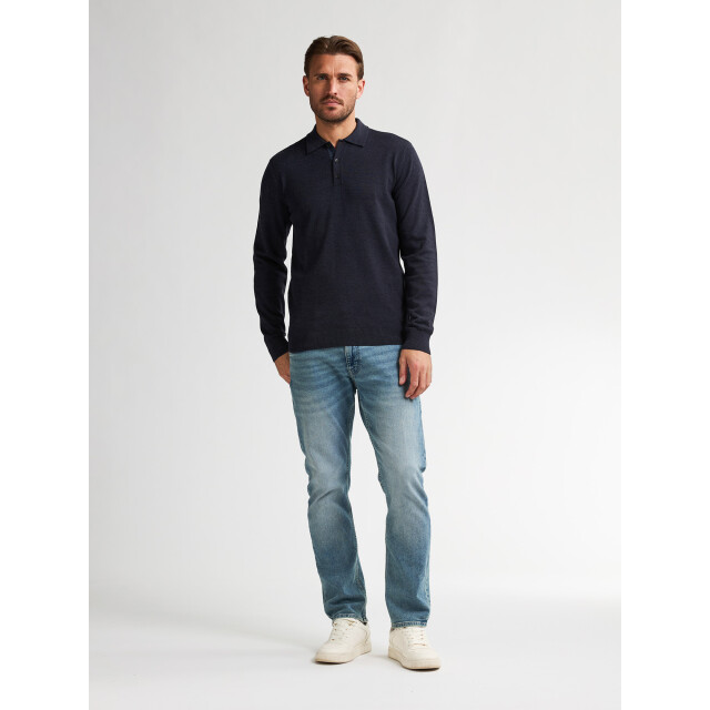 Petrol Industries men knitwear polo m-3050-kwc204 5092 royal 05311.261.0072 large