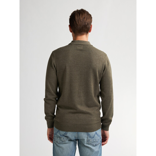 Petrol Industries men knitwear polo m-3050-kwc204 6174 mossy 05311.938.0072 large