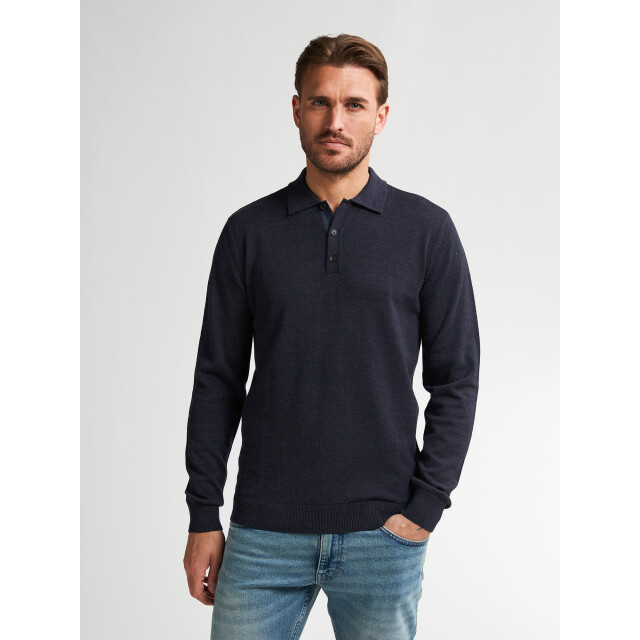 Petrol Industries men knitwear polo m-3050-kwc204 5092 royal 05311.261.0072 large