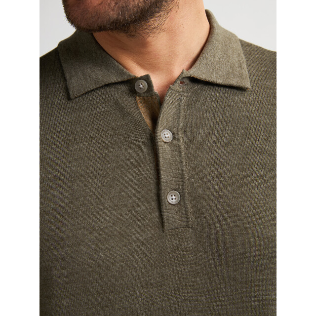 Petrol Industries men knitwear polo m-3050-kwc204 6174 mossy 05311.938.0072 large