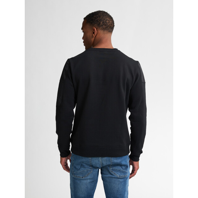 Petrol Industries men sweater round neck m-3050-swr322 9111 deep black 05735.990.0019 large