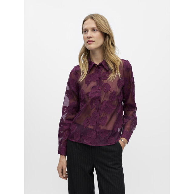 Object objtyla l/s re shirt cc3 23046960 mauve wine 06615.680.0011 large