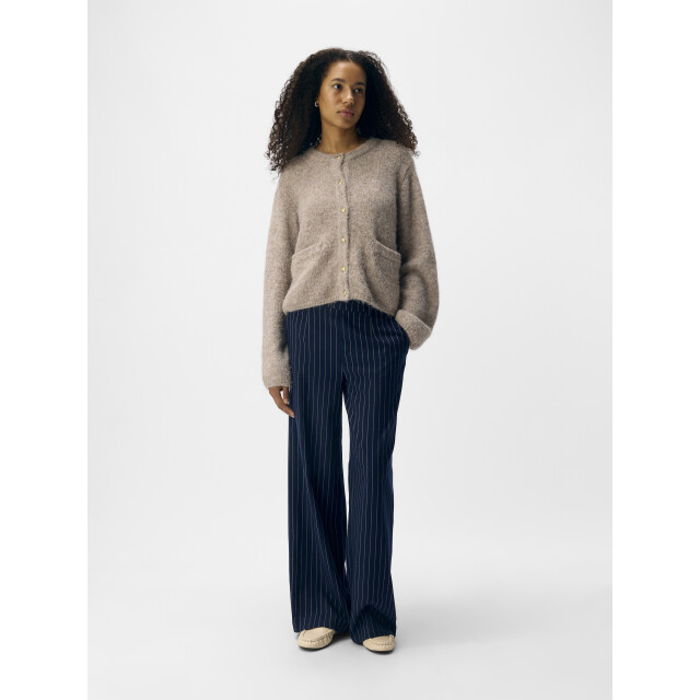 Object objsaggia re l/s knit cardigan noos 23046886 humus 06741.820.0110 large