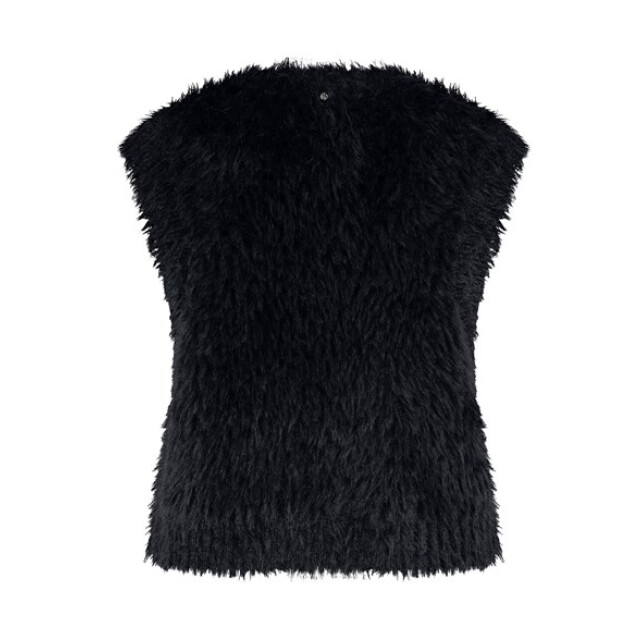 Tramontana hairy yarn vest o05-17-701 009000 black 06226.990.0011 large