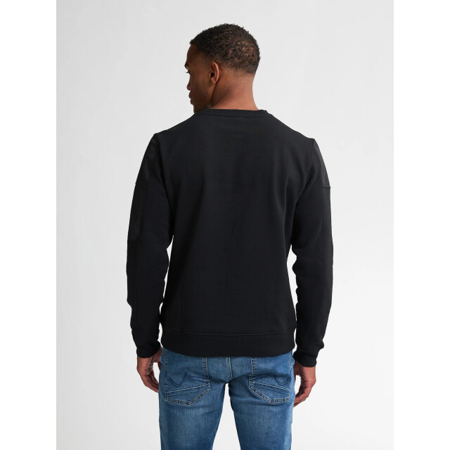 Petrol Industries Heren trui- m-3050-swr322 9111 black Petrol Sweater M 3050 SWR322 9111Black large