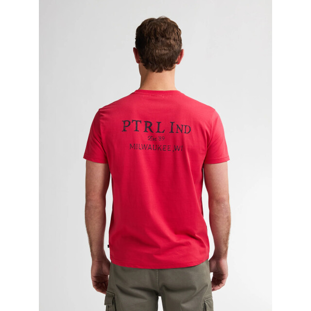 Petrol Industries Heren t-shirt- m-3050-tsr603 3173 bullseye Petrol Shirt M 3050 TSR603 3173BullseyeRed large