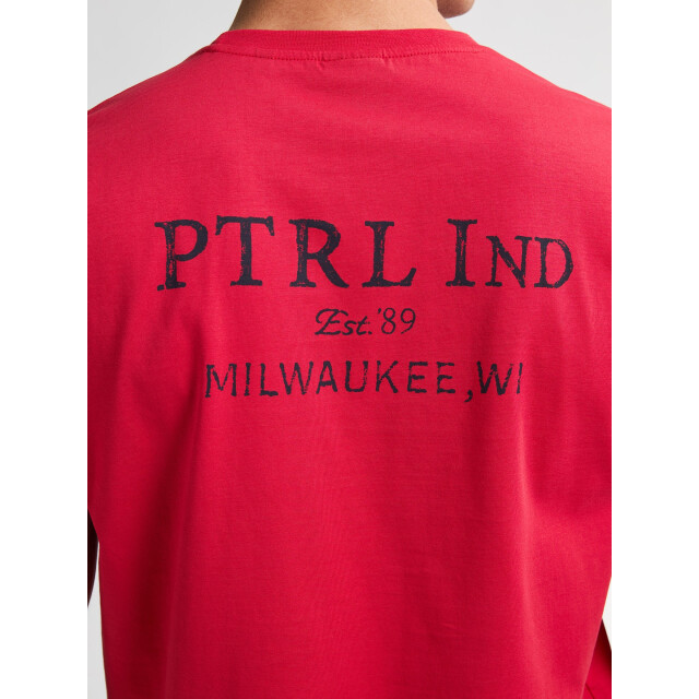 Petrol Industries Heren t-shirt- m-3050-tsr603 3173 bullseye Petrol Shirt M 3050 TSR603 3173BullseyeRed large