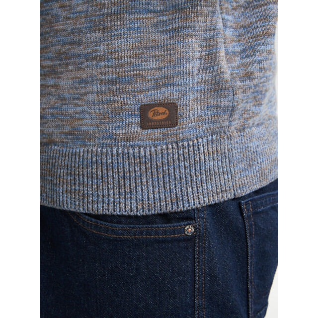 Petrol Industries Heren trui- m-3050-kwr240 5190 indie blue Petrol Sweater M 3050 KWR240 5190IndieBlue large