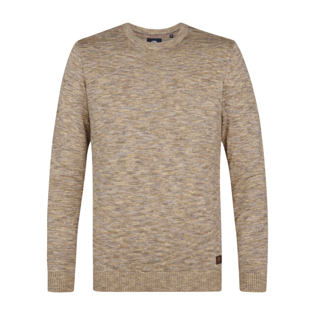 Petrol Industries Heren trui- m-3050-kwr240 1109 sunflower Petrol Sweater M 3050 KWR240 1109Sunflower large