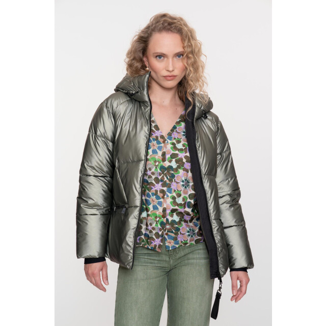 Geisha jacket metallic short 58516-12 3 soft green metallic 06111.369.0109 large