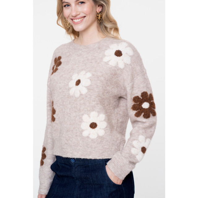 Geisha pull flowers 54516-10 720 sand/browen/offwhite 06712.820.0128 large