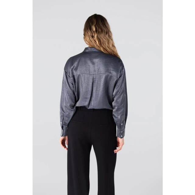 Jansen Amsterdam Lieke blouse ws742 antraciet WS742 large