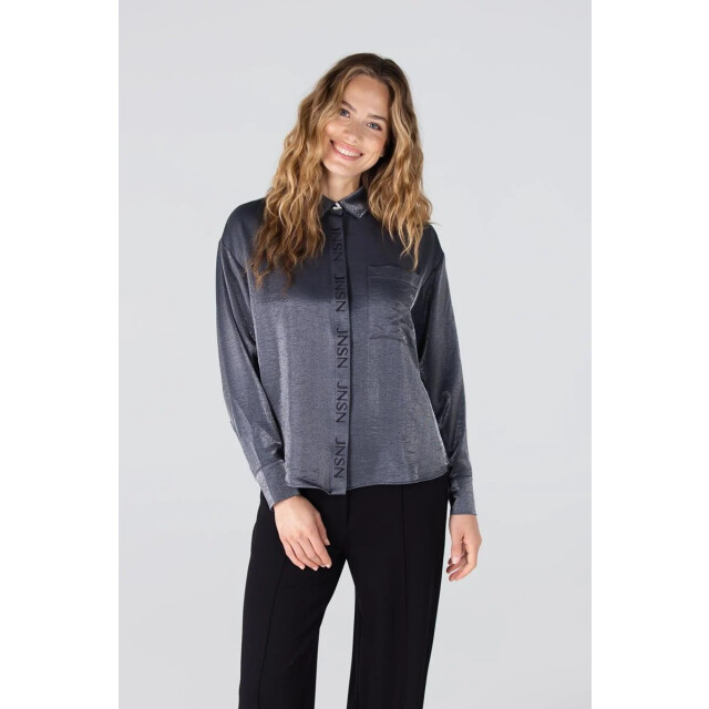 Jansen Amsterdam Lieke blouse ws742 antraciet WS742 large
