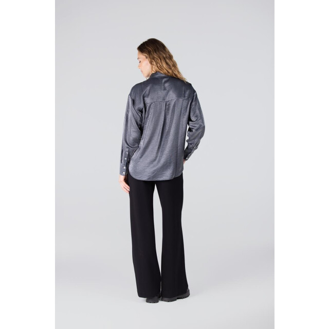 Jansen Amsterdam Lieke blouse ws742 antraciet WS742 large