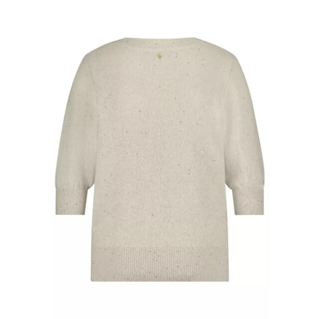 Tramontana short sleeve sequin jumper o02-17-601 006801 melange 06712.938.0180 large