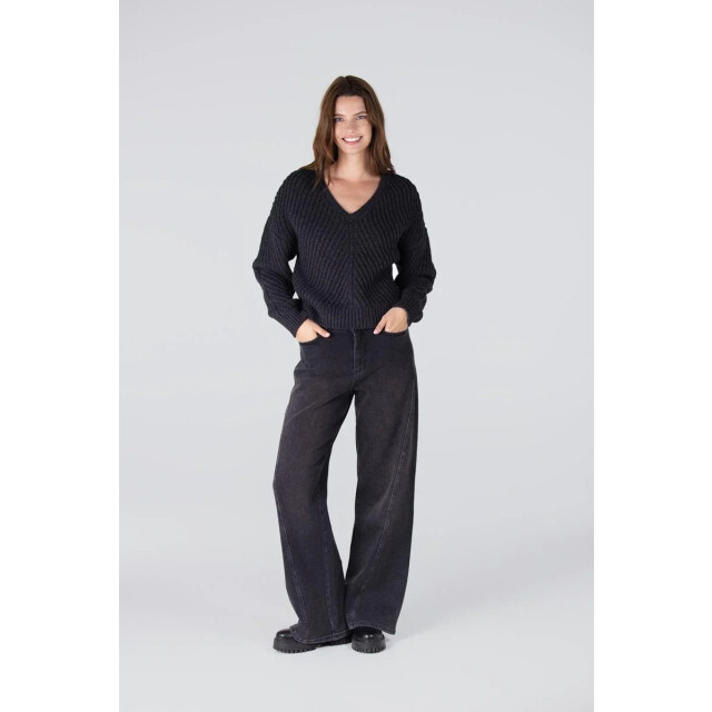 Jansen Amsterdam Dawn c157 v-neck antraciet C157 large