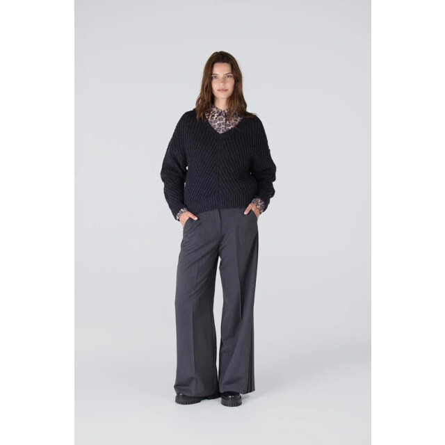 Jansen Amsterdam Dawn c157 v-neck antraciet C157 large