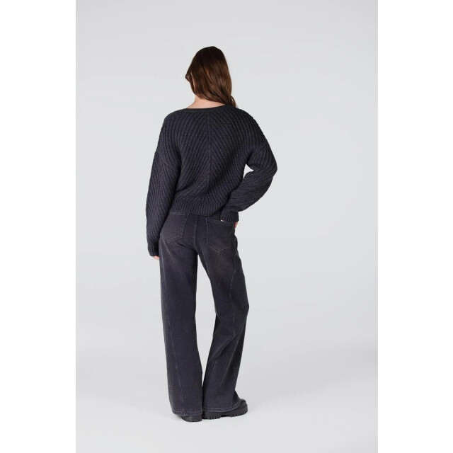 Jansen Amsterdam Dawn c157 v-neck antraciet C157 large