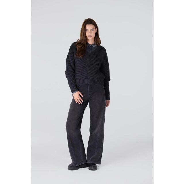 Jansen Amsterdam Dawn c157 v-neck antraciet C157 large