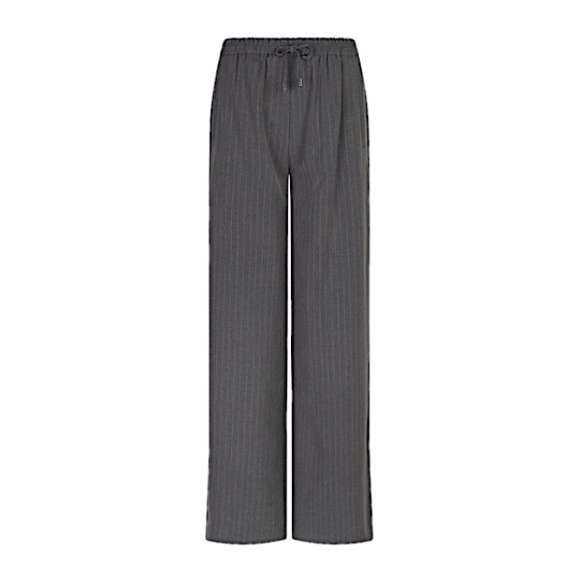 Esqualo Broek f25-10548 grey melange pinstripe F25-10548 Grey Melange pinstripe large