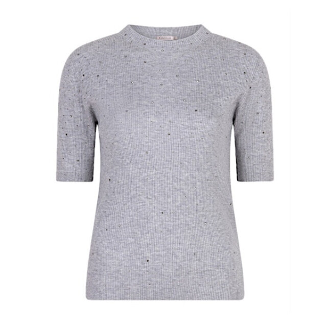 Esqualo Top f25-02521 light grey melange F25-02521 - Light Grey melange large