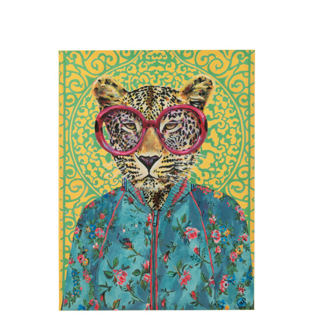 J-Line Wall deco tiger popart canvas miix large 52402 large