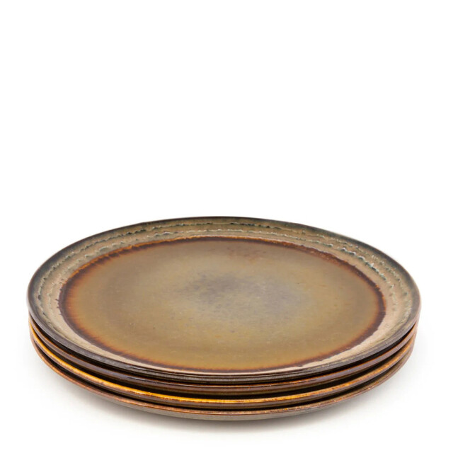 Bazar Bizar The comporta dinner plate l set of 4 POCE021Y-L-SET4 large