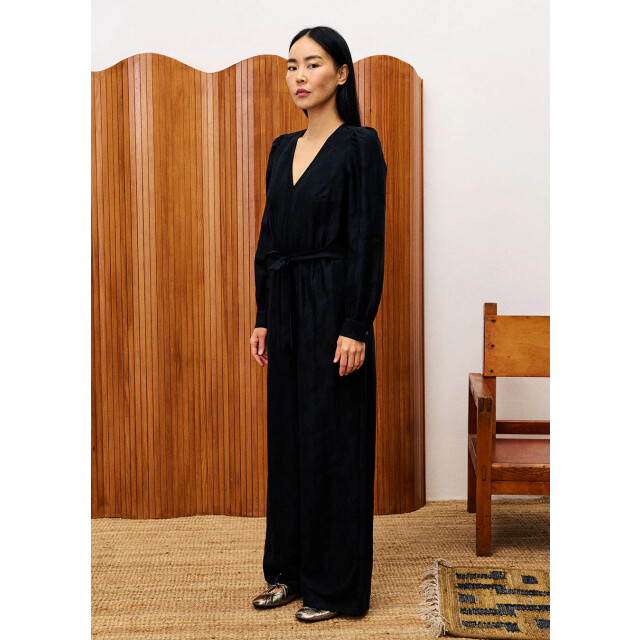 FRNCH Cardamom jumpsuit strikceintuur en pofmouw 9610312515912 large