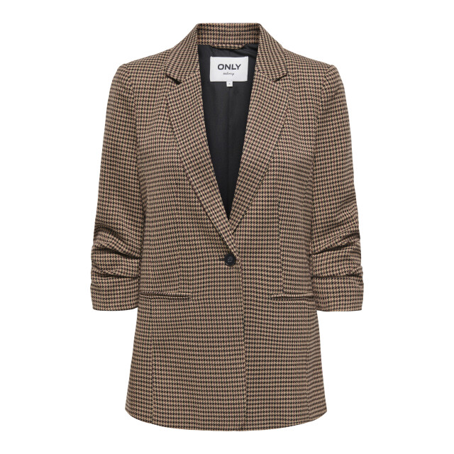 Only Onllettie life 3/4 check blazer tlr 15353566 large