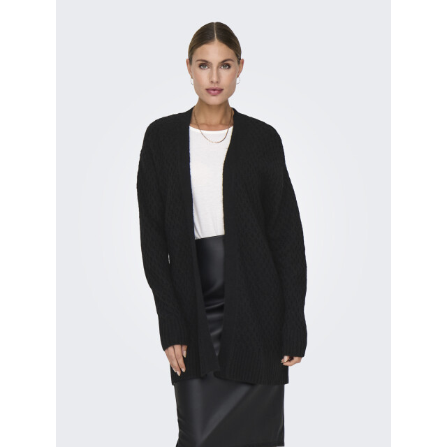 Jacqueline de Yong Jdybigum l/s long open cardigan knt 15328358 large