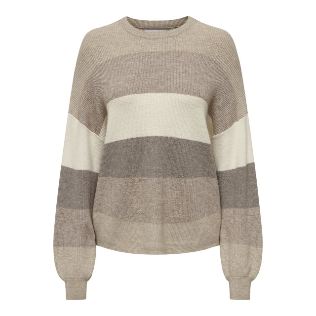 Only Onlatia l/s stripe pullover knt noo 15220044 large