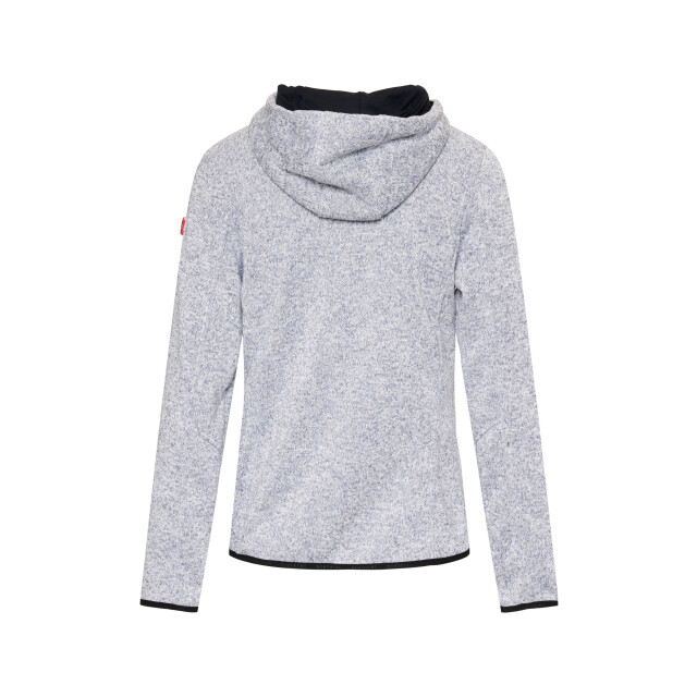 Nordberg Elise knitted fleece jacket hooded 5S-LF02101 large