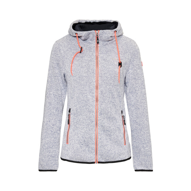Nordberg Elise knitted fleece jacket hooded 5S-LF02101 large