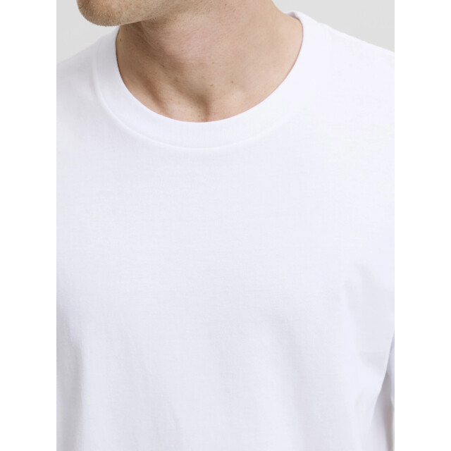 Jack & Jones Heren pyjama set lange pyjamabroek jacflorence gestreept 12282813-Bright White large