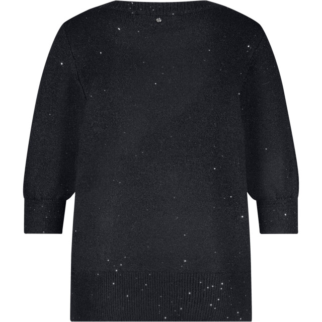 Tramontana Jumper black melange O02-17-601-009001 large