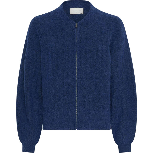 Moss Copenhagen Mschjin nenaya zip cardigan 19305-sodalite blue large