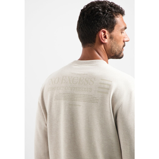 No Excess 29100821 sweater crewneck melange 29100821 large