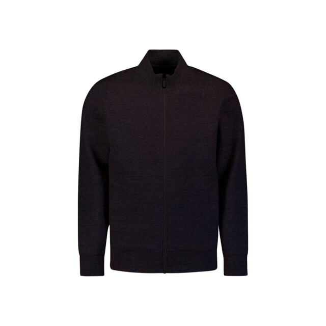 No Excess 29100815 sweater full zip stand up-collar 29100815 large