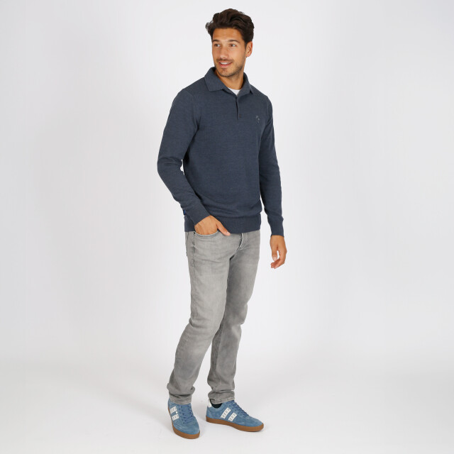 Q1905 Trui casteren jeans melange QM2354154-627-1 large
