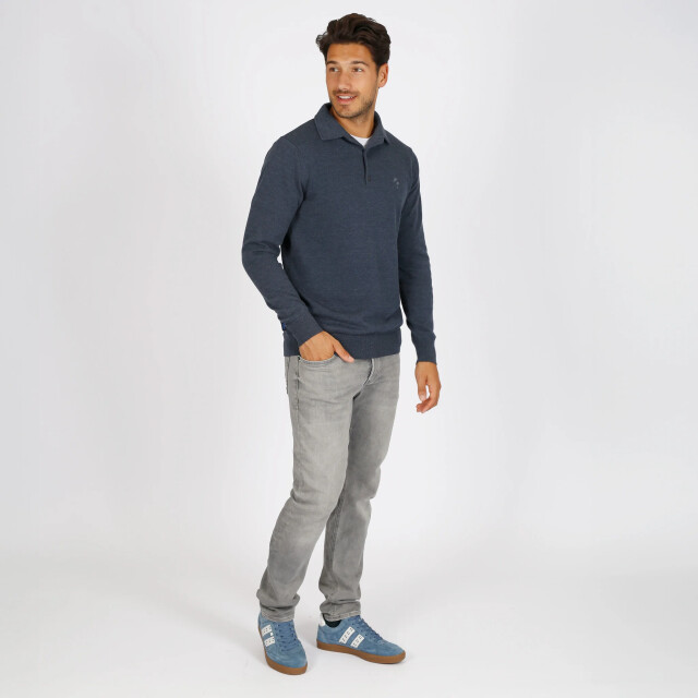 Q1905 Trui casteren jeans melange QM2354154-627-1 large